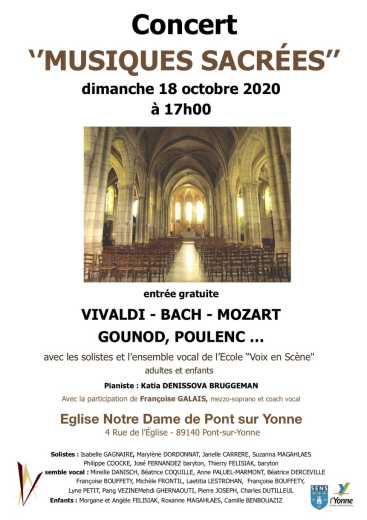 Concert Musique Scarée 18 octobre 2020